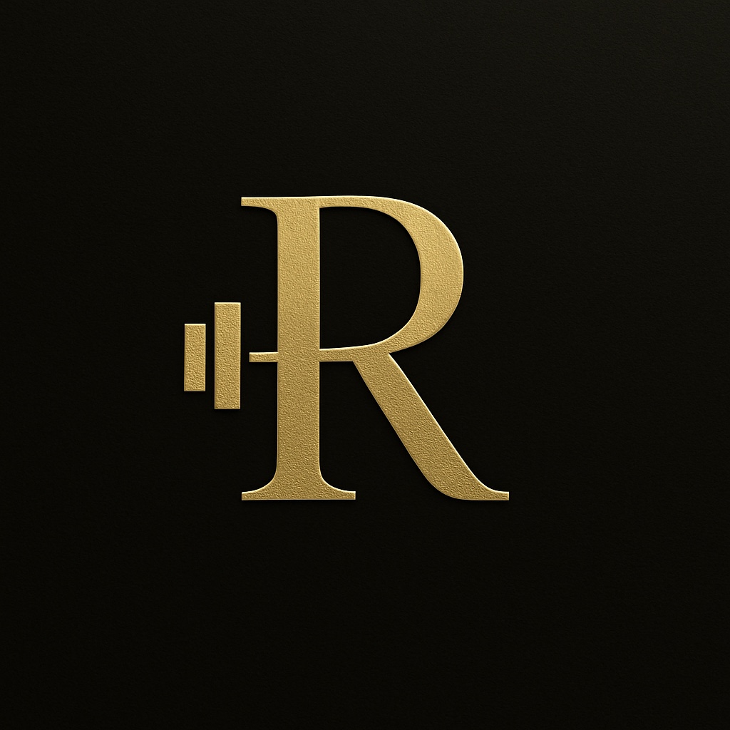Fit With Rev gold R logo